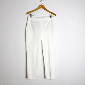 Talbots Chatham Ankle Pants White Size 10 Petite